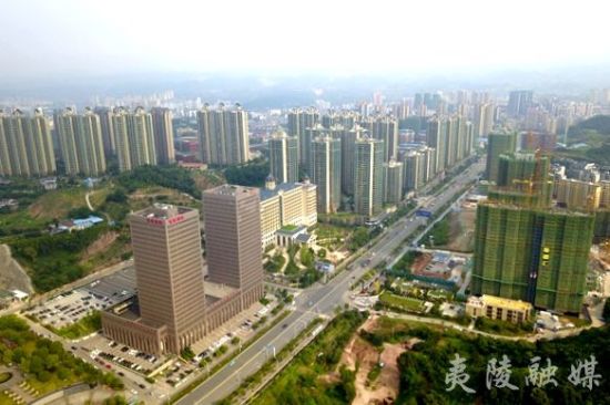 中新网湖北 湖北新闻网 夷陵主城融合·打造宜昌城市第三极