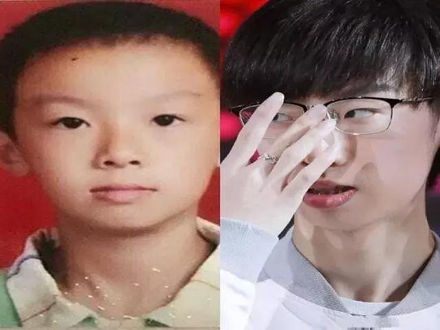 LOL各选手童年对比照曝光：Uzi基本没变，JKL从小帅到大